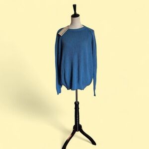 Northern Isles Blue Knit Sweater